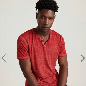 Lucky Brand Venice Burnout Notch Tee